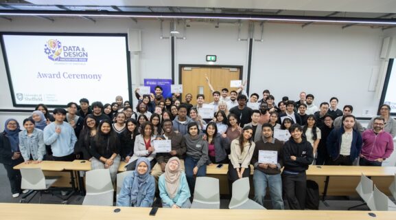 Data and Design Hackathon celebrates emerging talent in Sheffield